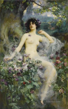 Desnudo Painting - CANCIONES DE LA MAÑANA Henrietta Rae Desnudo Clásico